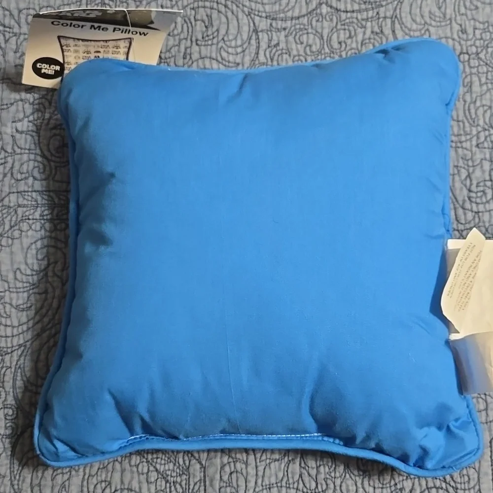 Star Wars Color Me Pillow (Markers Not Included) 13 X 13 Inches NWT